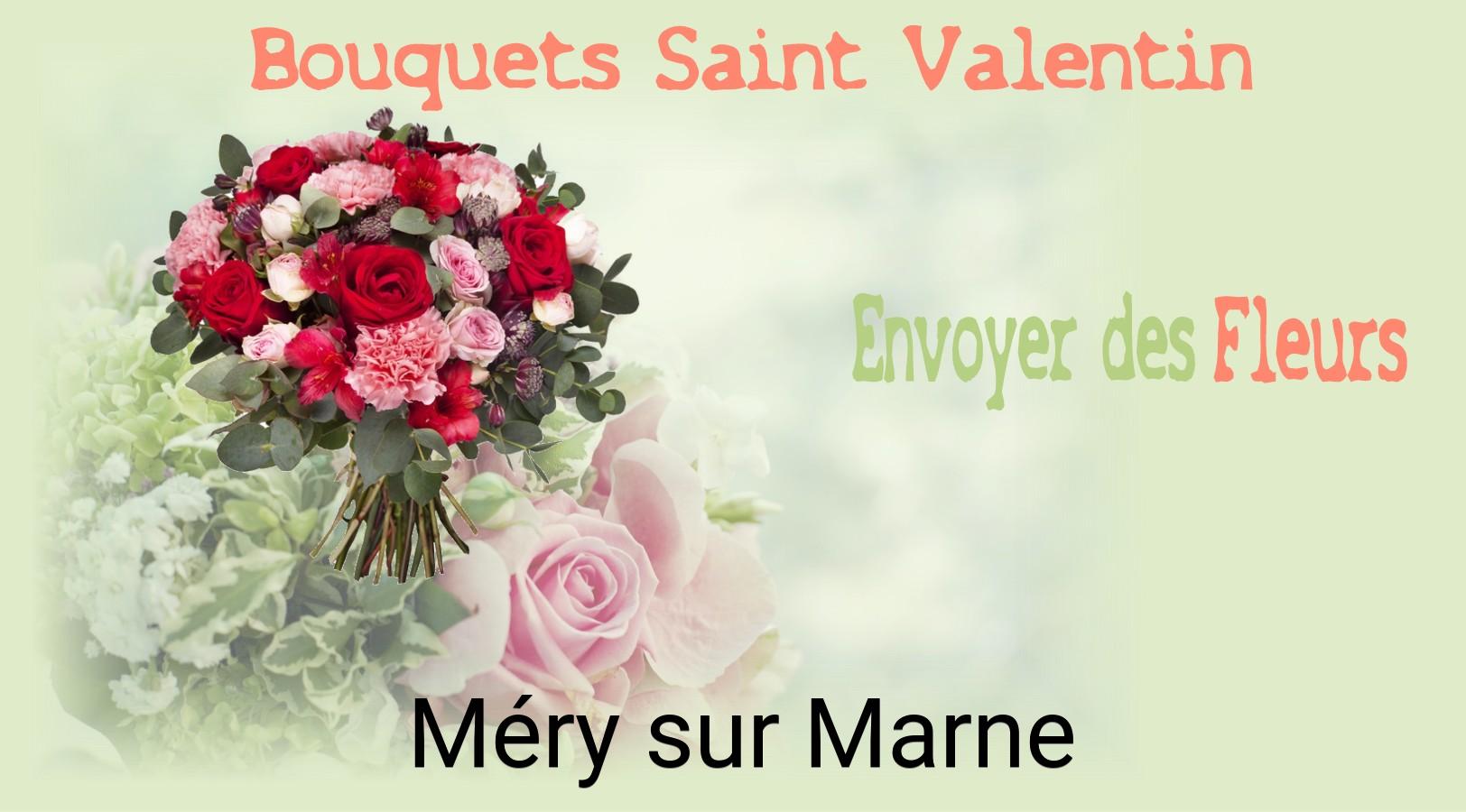Roses de Saint-Valentin livrées à Méry-sur-Marne